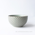 Neues Design -Keramik -Geschirr mit maßgeschneidertem Muster